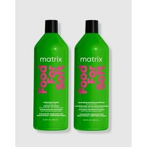 Matrix Food For Soft Shampoo & Conditioner Liter Set. Fast Shipping!